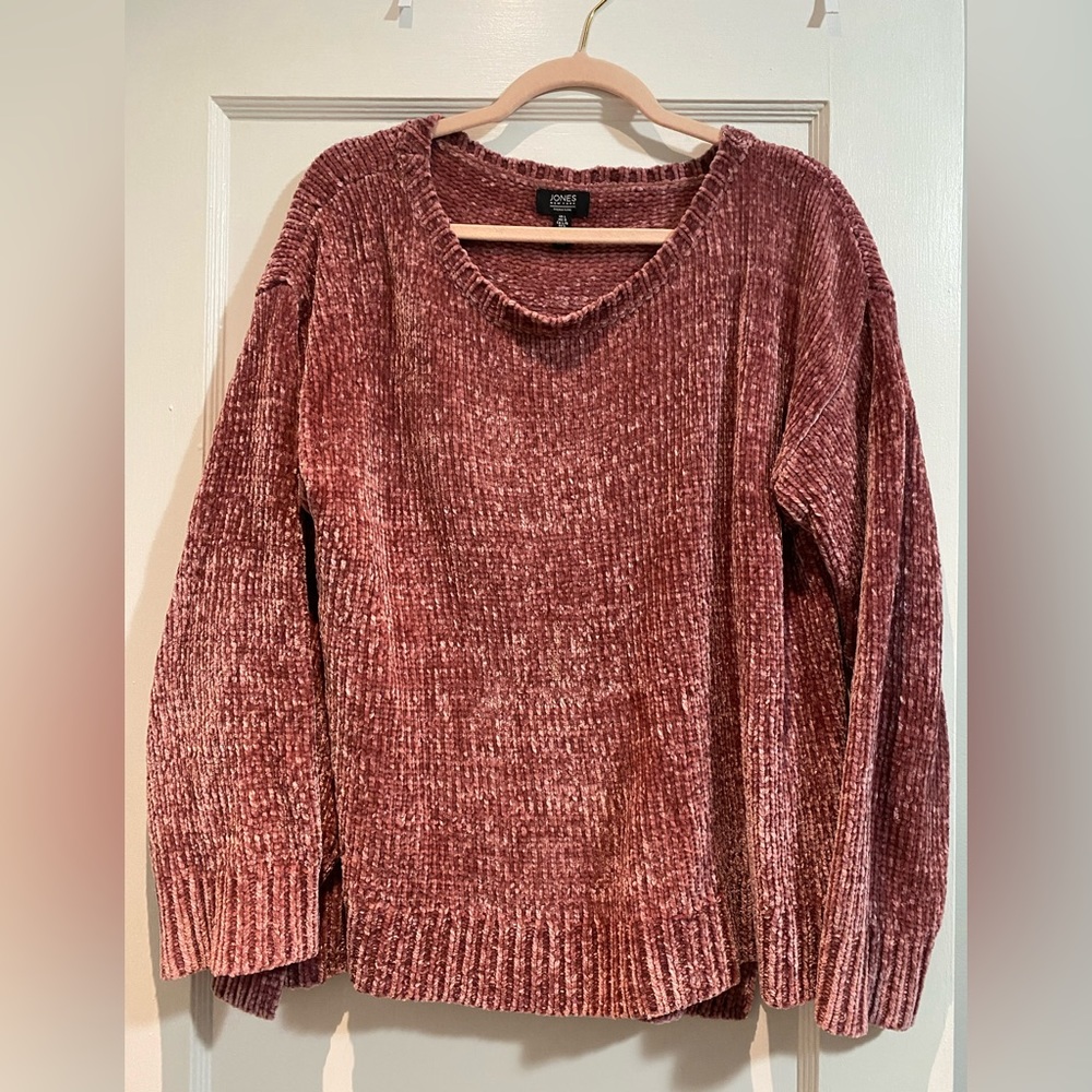 Pink soft knit sweater